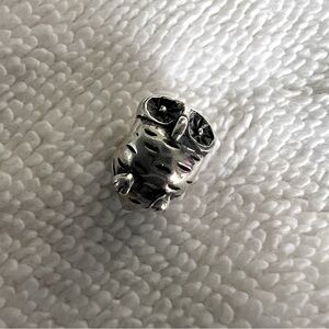 Authentic PANDORA ALE Sterling Silver 925 Wise Owl Slide Charm Retired